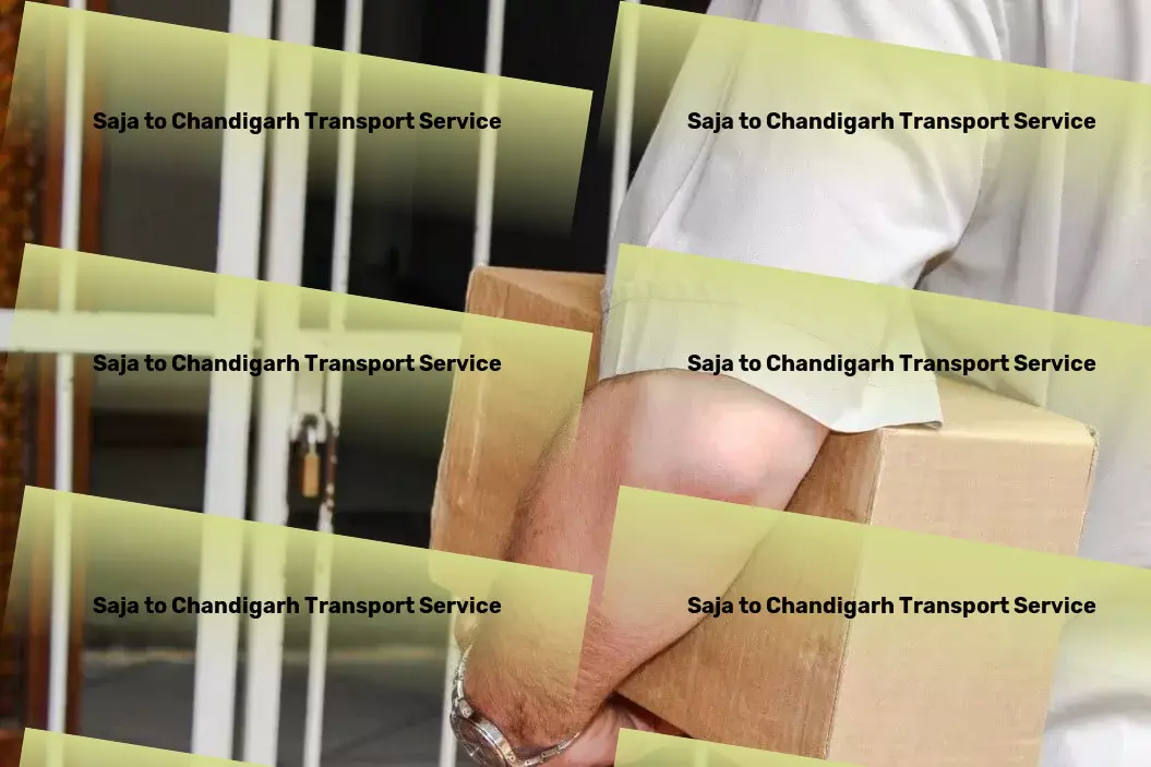 Saja to Chandigarh Transport Freight shipping