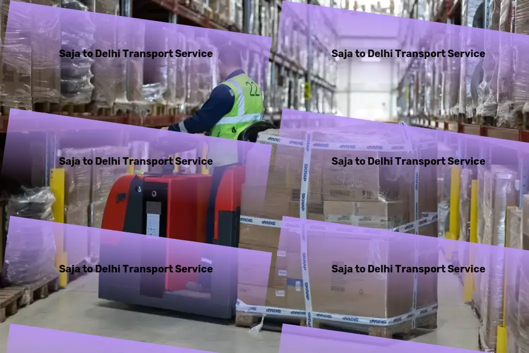 Saja to Delhi Transport The gold standard in transporting goods seamlessly within India. - Local goods transport