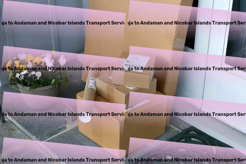 Saja to Andaman And Nicobar Islands Transport Rapid shipment services