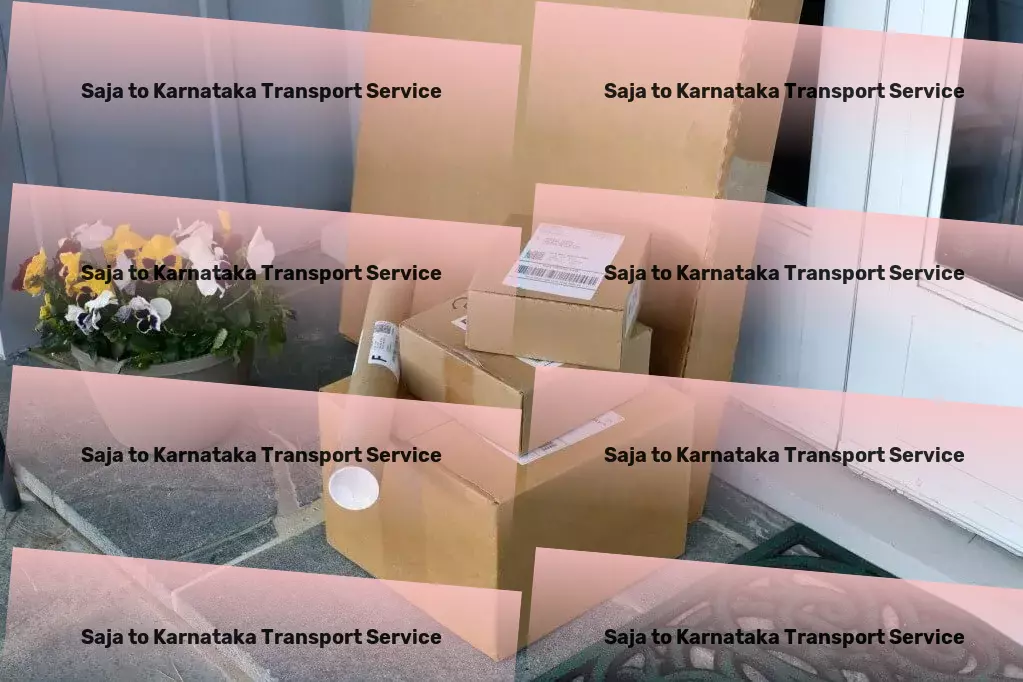 Saja to Karnataka Transport Express household logistics