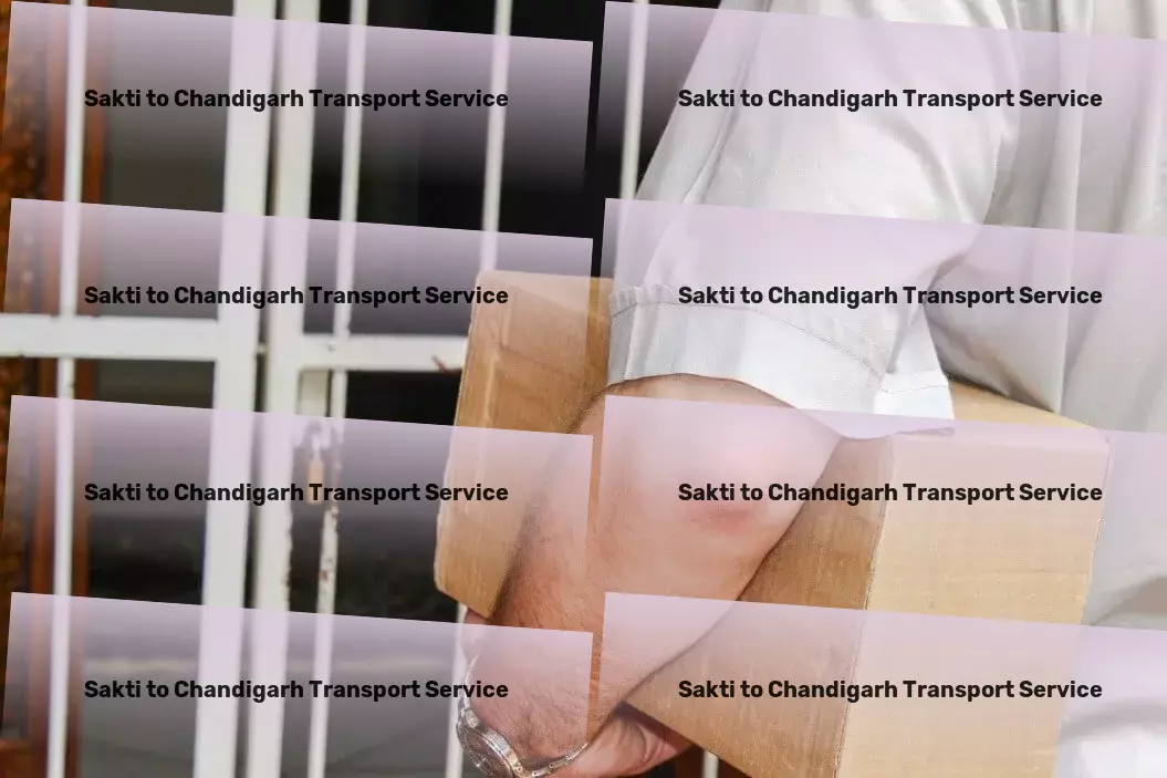 Sakti to Chandigarh Transport Express household shipment