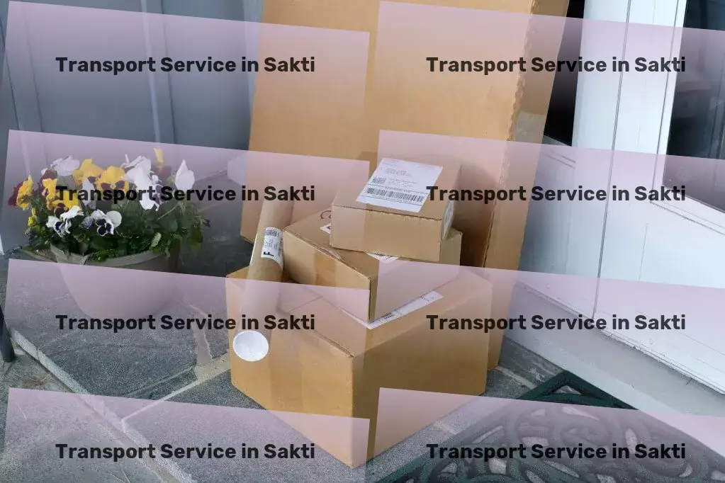 Transport in Sakti, Chhattisgarh (CG) Courier and parcel services